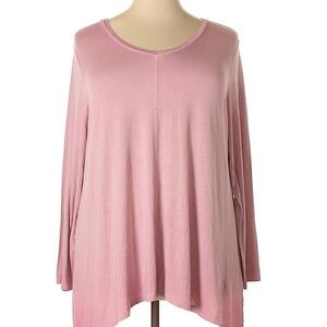 Dusty Rose Long Sleeve Top